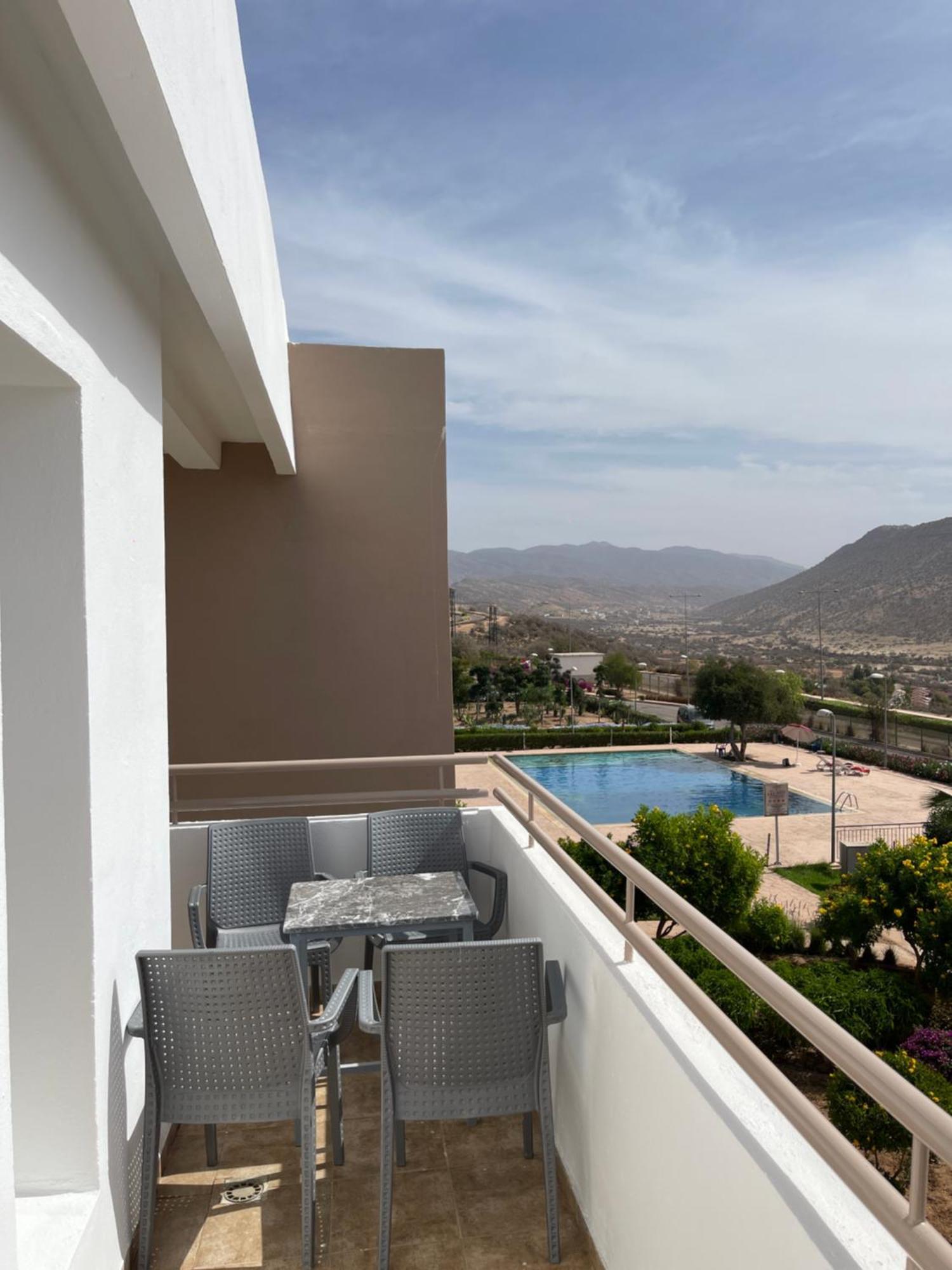 Appartement Vue Sur Piscine Et Montagne Imi Ouadar Taghazout Exterior photo